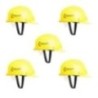 Robustt X Shree Jee Nape Type Yellow Adjusment-Safety Helmet (Pack of 5)