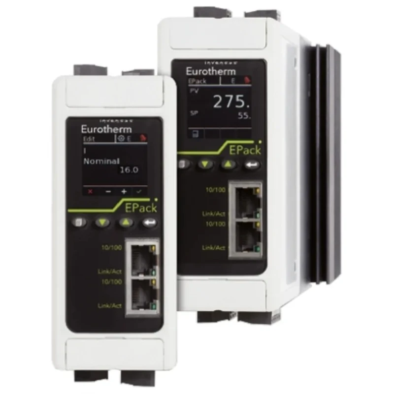 Eurotherm EPack DIN Rail Controller 2 Input, 1 Output Analogue 500V AC I² Control, True Power EPACK-1PH/63A/500V/XXX/V2