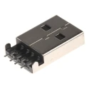 Molex Right Angle Surface Mount Male USB Type A Connector USB 2.0 1 Port 1.5A Current 150V 48037-2200