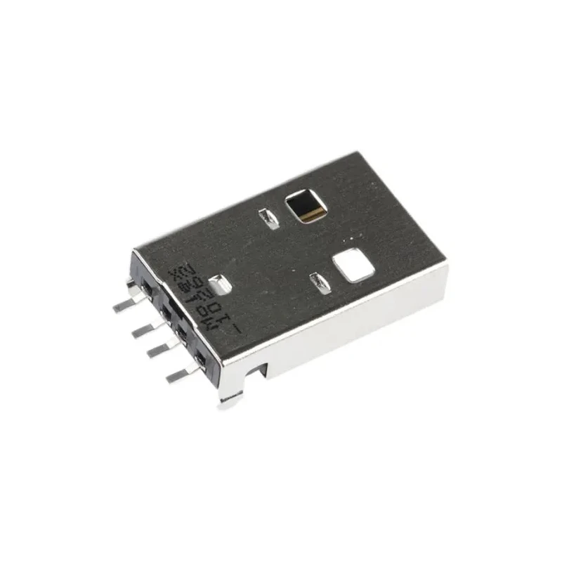 Molex Right Angle Surface Mount Male USB Type A Connector USB 2.0 1 Port 48037-1000