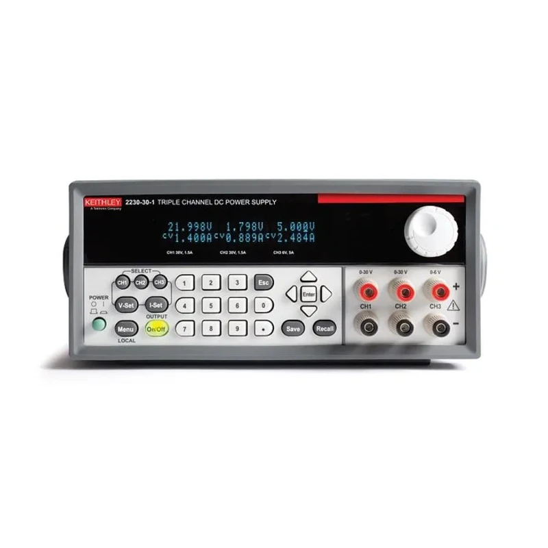 Keithley High Power 3-Output Digital Bench Power Supply 0 to 30 V, 450 VA, 5 A Max 2230G-30-1