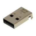 Molex Right Angle Through Hole Male USB Type A Connector USB 2.0 1 Port 150V 1.5A 48037-0001