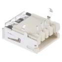 Molex Right Angle Through Hole Female USB Type A Connector USB 2.0 30V 1.5A 67643-3910