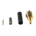 Molex 73251 Series Coaxial Connector Cable Male SMA, 50 Ω, Straight Body Crimp 73251-0456