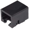 Molex RJ11 Connector Female Surface Mount Cat3 Unshielded Right Angle 1 Port 6 Way