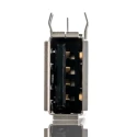 Molex Right Angle Through Hole Female USB Type A Connector USB 2.0 1 Port 1.5A Current Rating 30V 48204-0001