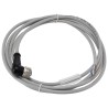 SICK Sensor Actuator Cable Female 4 Way Straight to Unterminated 4 Way, 2 m YG2A14-020VB3XLEAX