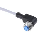 SICK Female 4 Way M12 Right Angle to 4 Way Unterminated Sensor Actuator Cable 250V 5m YG2A14-050VB3XLEAX