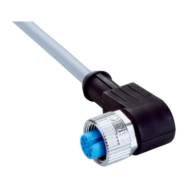 SICK Female 4 Way M12 Right Angle to 4 Way Unterminated Sensor Actuator Cable 250V 5m YG2A14-050VB3XLEAX