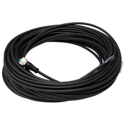 SICK Sensor Actuator Cable Female 5 Way Straight M12 to Unterminated 20m 125V CYJV Series YF2A15-200UB5XLEAX / 2095614