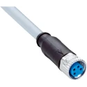 SICK Female 4 Way M8 to Unterminated 4 Way Sensor Actuator Cable 5 m YF8U14-050VA3XLEAX / 2095889