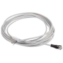 SICK Sensor Actuator Cable Female 4 Way Straight M12 to Unterminated 4 Way 5m Grey PVC Jacket YF2A14-050VB3XLEAX / 2096235