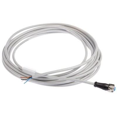 SICK Sensor Actuator Cable Female 4 Way Straight M12 to Unterminated 4 Way 5m Grey PVC Jacket YF2A14-050VB3XLEAX / 2096235