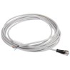SICK Sensor Actuator Cable Female 4 Way Straight M12 to Unterminated 4 Way 5m Grey PVC Jacket YF2A14-050VB3XLEAX / 2096235