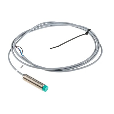 Pepperl + Fuchs Threaded Barrel Inductive Proximity Sensor M12 PNP 36V 200mA 4 mm Detection NBN4-12GM50-E2