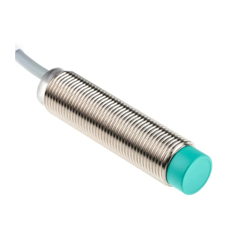 Pepperl + Fuchs Threaded Barrel Inductive Proximity Sensor M12 PNP 36V 200mA 4 mm Detection NBN4-12GM50-E2