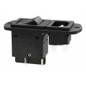 ETA Thermal Circuit Breaker 15A Current Rating 2-Pole Snap-in Mount 3130-FA2A-P7T1-W01Q-15A-A040001M