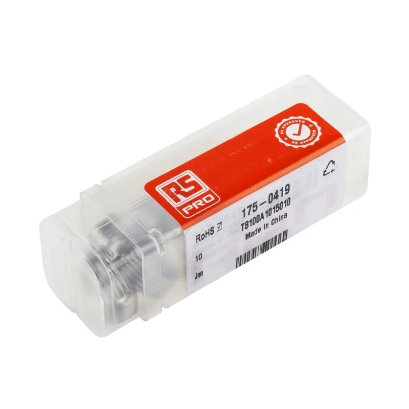 RS PRO Thread Repair Insert M10 Drill Size 10.3 mm, Thread Length 10 mm 304 Stainless Steel 175-0419