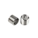 RS PRO M4 Thread Repair Insert, Drill Size 4.1 mm, Thread Length 8 mm, 304 Stainless Steel 175-0429