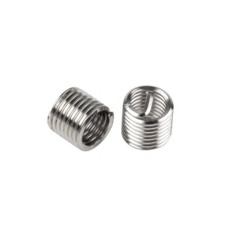 RS PRO M4 Thread Repair Insert, Drill Size 4.1 mm, Thread Length 8 mm, 304 Stainless Steel 175-0429