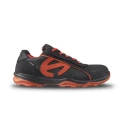Heckel RUN-R Men's Black, Red Composite Safety Trainer, UK 12, EU 47 with Lace Up Closure, EN ISO 20345:2011 S3 SRC 6260347