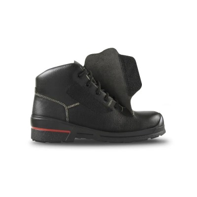 Heckel MACSOLE® 1.0 Black Composite Toe Capped Men's Ankle Safety Boots Size EU 42, UK 8, EN ISO 20349:2010 6296342