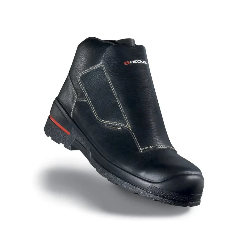 Heckel MACSOLE® 1.0 Black Composite Toe Capped Men's Ankle Safety Boots Size EU 42, UK 8, EN ISO 20349:2010 6296342