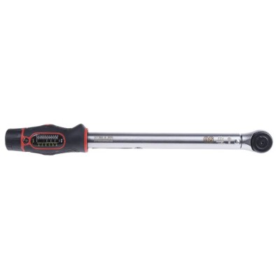 Norbar Torque Tools Click Torque Wrench 10 to 50 Nm, 3/8 in Square Drive, 329mm Overall 13841