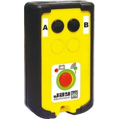 Jay Electronique Industrial FM Transmitter 434.74 MHz 18 Channels 2 Key Fob Buttons 230V AC OREV22SL1
