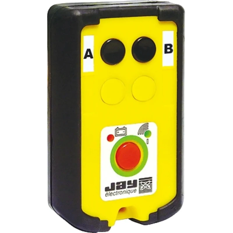 Jay Electronique Industrial FM Transmitter 434.74 MHz 18 Channels 2 Key Fob Buttons 230V AC OREV22SL1