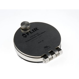 FLIR Stainless Steel Inspection Window with Calcium Fluoride Crystal for Flir Cameras IRW-2S