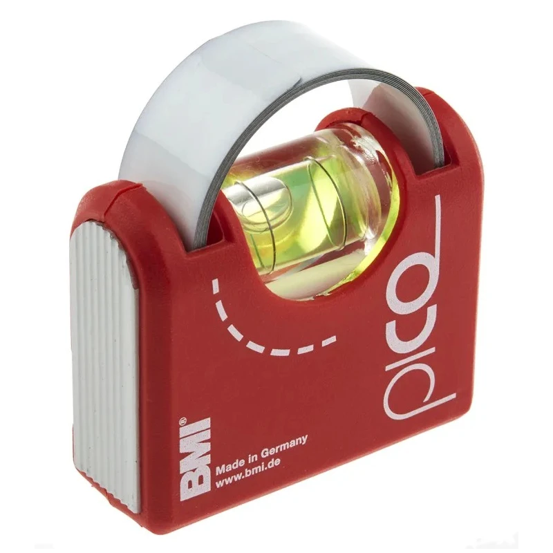 BMI PICO 1 Meter Tape Measure with Stainless Steel Blade and Red Plastic Case BM4261001030