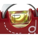 BMI PICO 1 Meter Tape Measure with Stainless Steel Blade and Red Plastic Case BM4261001030