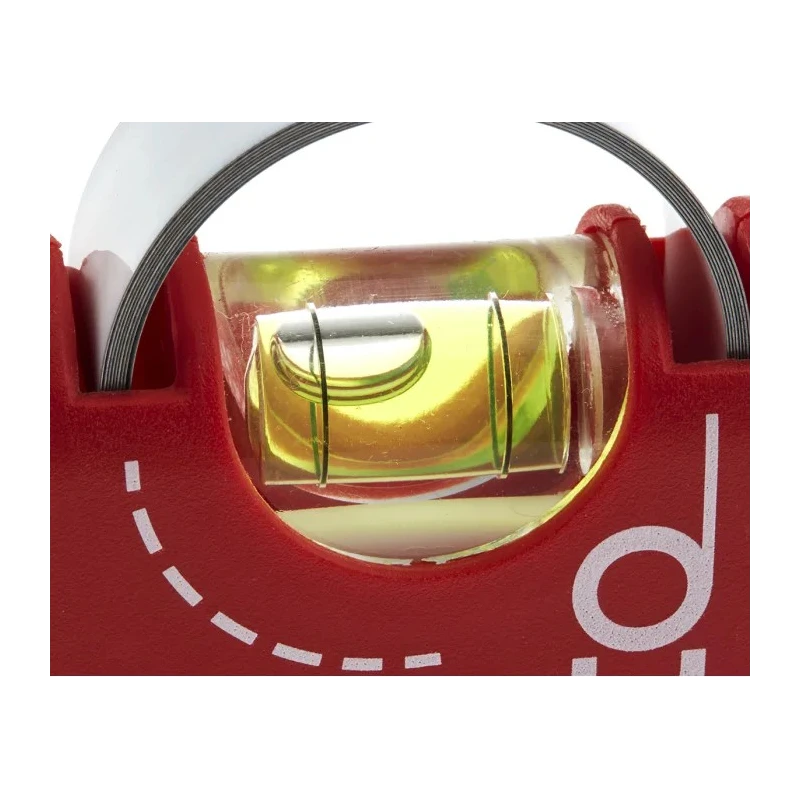 BMI PICO 1 Meter Tape Measure with Stainless Steel Blade and Red Plastic Case BM4261001030