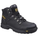 Caterpillar Framework Black Steel Toe Capped Safety Boots Size UK 12 EU 47 Lace Up Closure P722603