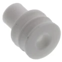 Delphi Automotive Connector Seal Metri-Pack Male Cable Seal Plug-In, White Silicone Housing 5.95x5.95x7.5mm 15324976