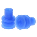 Delphi Automotive Connector Seal Metri-Pack Male Cable Seal Plug-In Blue Silicone 15324974