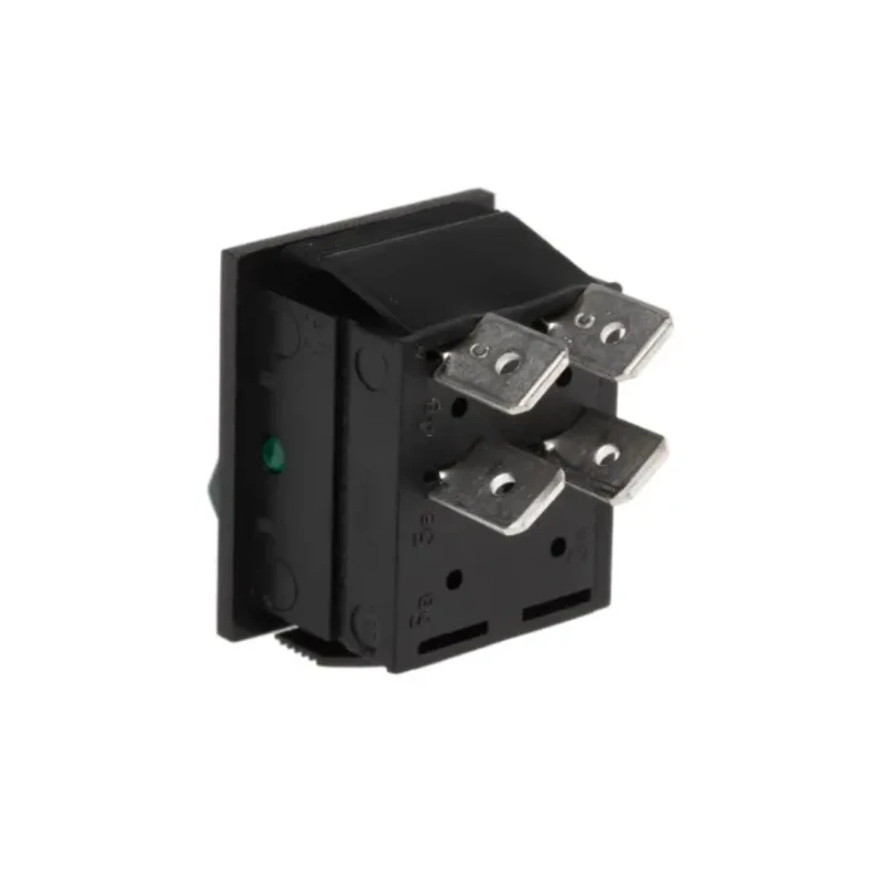 Bulgin On-Off On-Off Rocker Switch Panel 20A 250V AC 72V DC Panel Mount C1553ATNAA