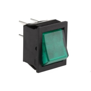 Bulgin On-Off On-Off Rocker Switch Panel 16A 250V AC Black Actuator C1553VQNAL