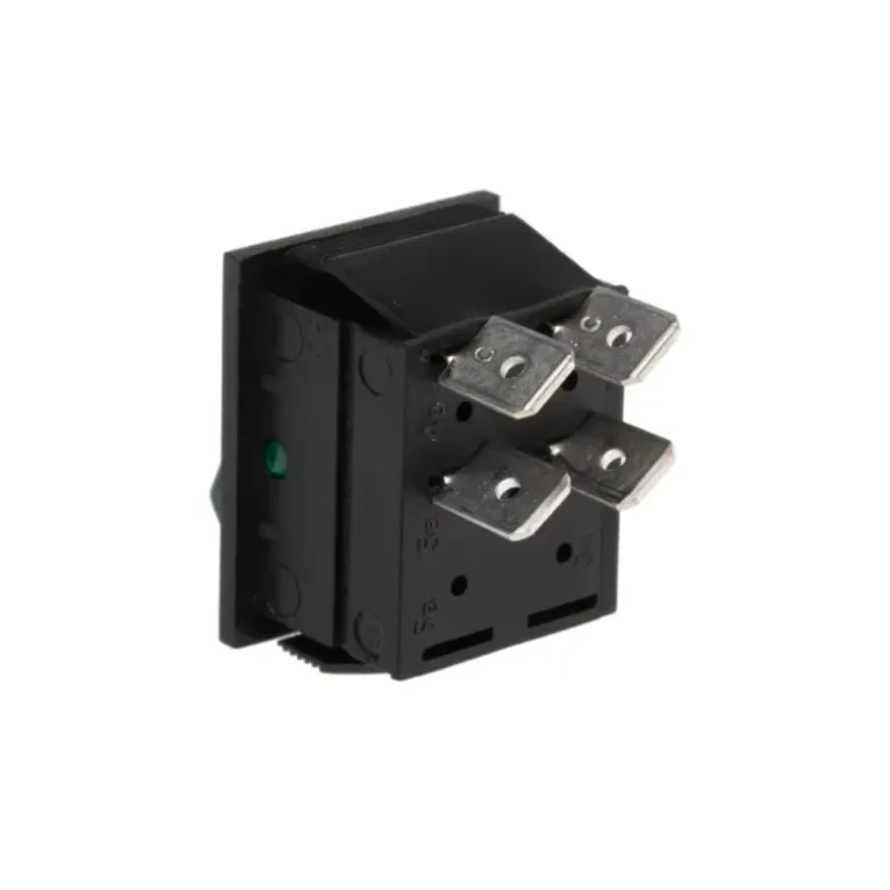 Bulgin On-Off On-Off Rocker Switch Panel 16A 250V AC Black Actuator C1553VQNAL