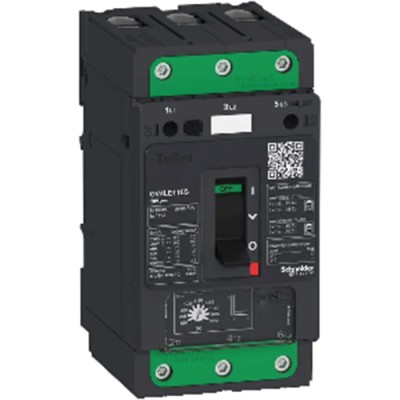 Schneider Electric TeSys TeSyS GV Thermal Circuit Breaker 115A Current Rating 3-Pole Magnetic Tripping GV4LE115N