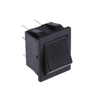 Bulgin DPST On-Off-On (On)-Off-(On) Rocker Switch Panel, 16A, 24V DC, 250V AC, Panel Mount C1572ATAAA