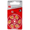 RS PRO PR48 Zinc Air Button Battery 1.4 V, 7.9 mm Diameter, 95 mAh Capacity, 6 Pack 801-0727