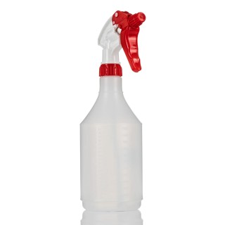 Robert Scott Red Spray Bottle 750ml Chemical Resistant PE Bottle with Red Trigger 101956/R