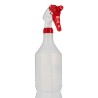 Robert Scott Red Spray Bottle 750ml Chemical Resistant PE Bottle with Red Trigger 101956/R