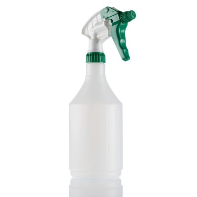 Robert Scott Green Spray Bottle, 750ml Chemical Resistant PP Trigger with Graduation Marks 101956/G
