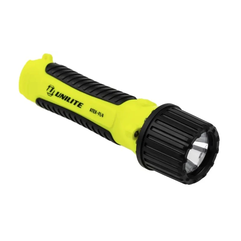 Unilite ATEX LED Torch Yellow 150 lm, 174 mm ATEX-FL4