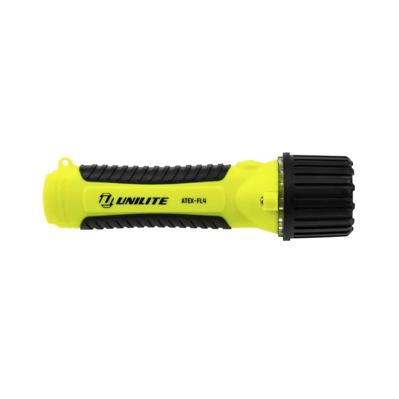 Unilite ATEX LED Torch Yellow 150 lm, 174 mm ATEX-FL4
