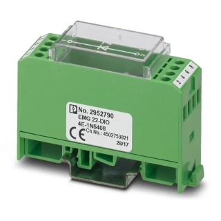 Phoenix Contact Surge Protector 250 V AC DIN Rail Mount EMG 22-DIO 4E-1N5408 2952790