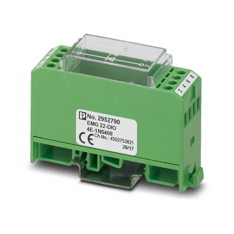 Phoenix Contact Surge Protector 250 V AC DIN Rail Mount EMG 22-DIO 4E-1N5408 2952790